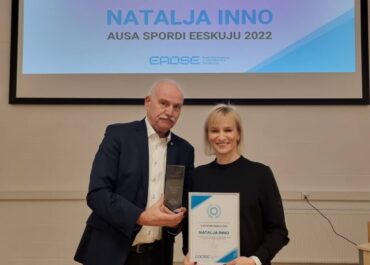 Võimlemisliidu juht Natalja Inno valiti ausa spordi eeskujuks