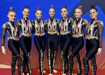 Rühmvõimlemise maailmakarika etapilt Eestisse juuniorklassi pronksmedal