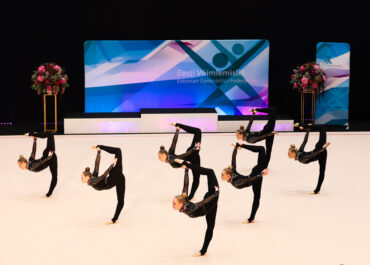 Rühmvõimlemise Eesti meistriks tulid Rebasesabad, Elys Kretelle Kukele kaks iluvõimlemise üksikalade kulda