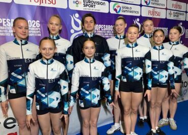Eesti sportakrobaadid võistlesid noorte ja juunioride maailmameistrivõistlustel Pesaros